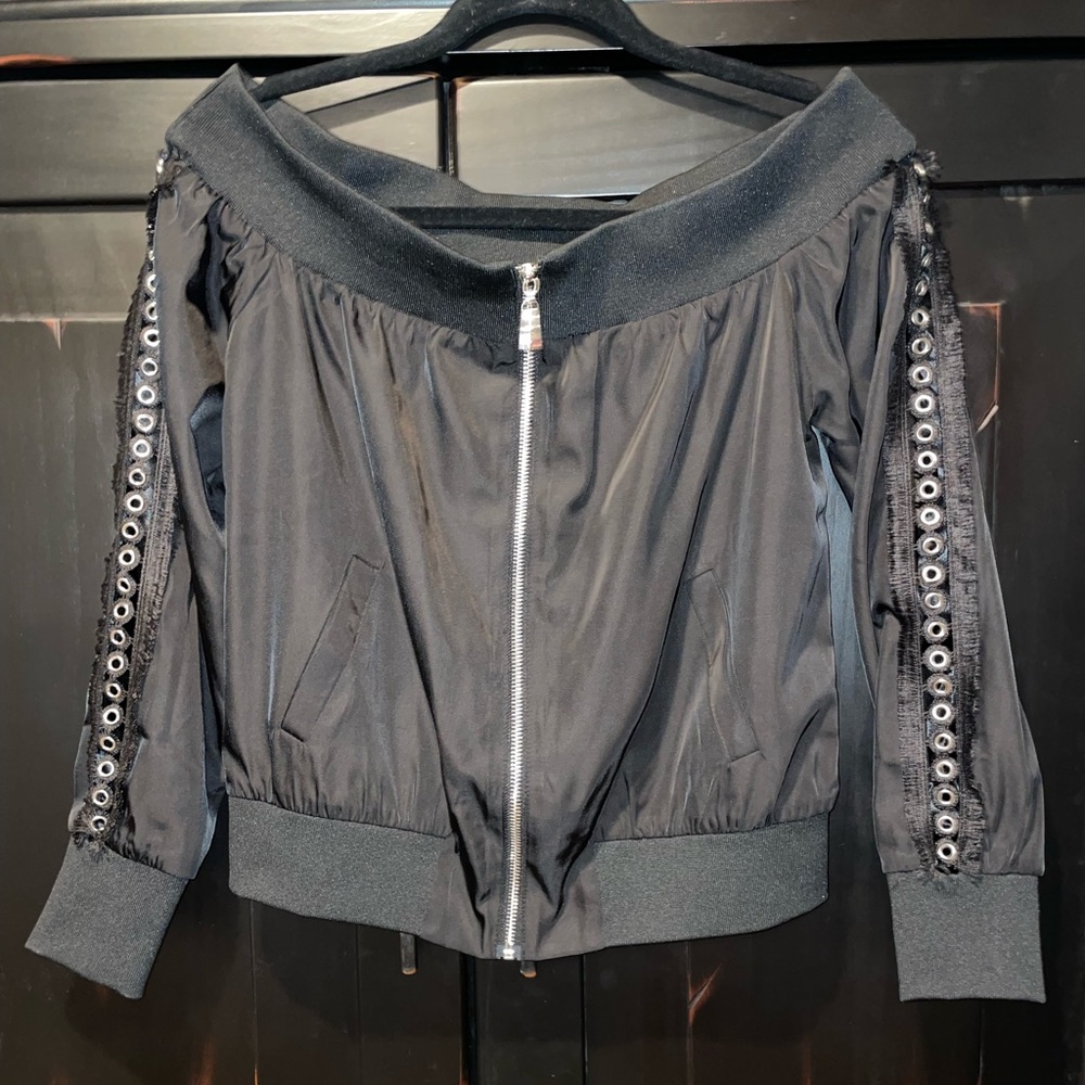 Hot Miami Styles Black Jacket Size S